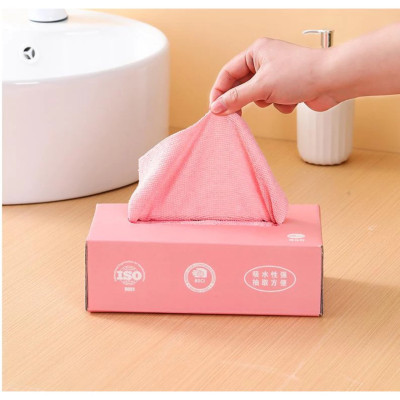 Hộp 20 Khăn Dạng Rút Tiện Lợi - Khăn Vải Lau Siêu Thấm,Đa Năng, Lau Bếp, Lau Bát Đĩa Tái Sử Dụng - HÀNG CHÍNH HÃNG MINIIN