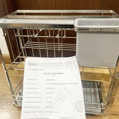 Giá dao thớt inox 304 nan dẹt bảo hành vĩnh viễn han gỉ