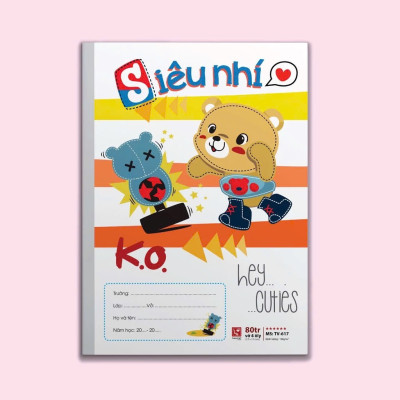 TUANVIET BOOKS-Combo 10 quyển vở Ô ly Siêu nhí 80 trang ĐL 100 Hàng cao cấp 6 sao (Giao mẫu bìa ngẫu nhiên)