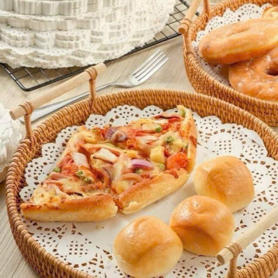 Set 140 Tờ Giấy Nến Lót Đĩa Thấm Dầu Mỡ 21cm – Hoạ Văn Đục Lỗ Sang Trọng, Siêu Tiện Lợi, Giữ Đĩa Thức Ăn Sạch Đẹp