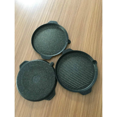 Khay nướng vân đá 5 lớp chống dính dùng được cho bếp từ, 28cm