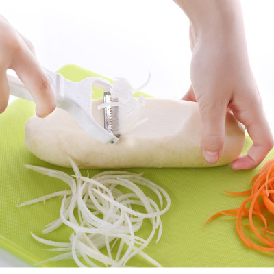 Dụng cụ nạo sợi củ quả lưỡi inox - Hàng nội địa Nhật Bản