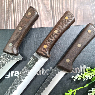 BỘ 3 DAO BẾP THÁI, LỌC MÃ QT12 TR8