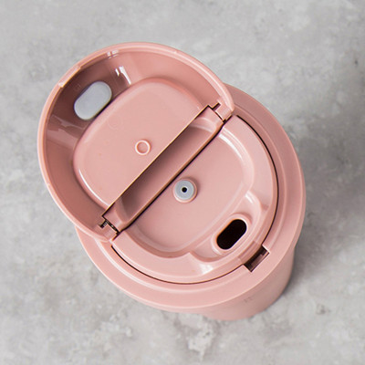 Ly Giữ Nhiệt Lock&Lock Energetic One Touch Tumbler LHC3249 (550ml) - Hàng Chính Hãng, Bằng Thép Không Gỉ Inox 316L, Nắp Mở Một Chạm, Tặng Ống Hút Và Cọ Rửa