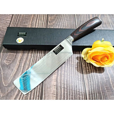 DAO - DAO BẾP NHẬT BẢN USUBA THÉP DAMASCUS MÃ A4 DT125 nt topcoomshop vn