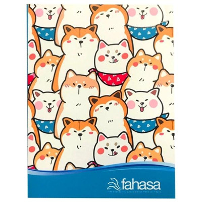 Combo 10 Tập Học Sinh Family 4 Ô Ly 200 Trang ĐL 80g/m2 - FAHASA + 1 Bao Tập