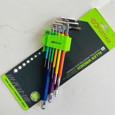 Bộ lục giác màu GOFUTHER chất liệu thép CRV cao cấp