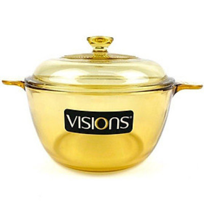 Nồi Thuỷ Tinh Visions VS-2.5 (2.5L) - Made in France - Phân phối bởi CTCP ABMA VN 15/2 Đoàn Như Hài, P12, Q4, TPHCM