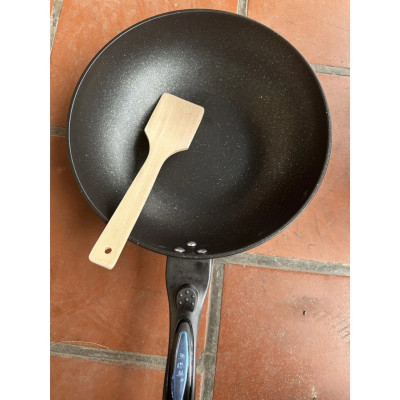 Chảo Chống Dính Siêu Bền Sâu Lòng Đá Coopia Hàn Quốc có nắp kính size 32cm/30cm (Tặng Thìa Gỗ ) - HÀNG CHÍNH HÃNG MINIIN