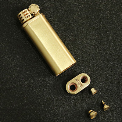 Vỏ Hột Quẹt Bật Lửa Xăng Đá Zorro Z588-301 Thiết Kế Nhỏ Gọn Tiện Dụng - Dùng Xăng Bấc Đá Cao cấp