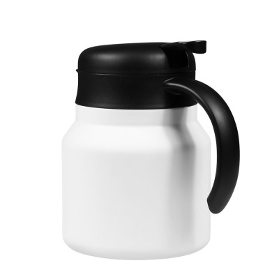 Bình nước ruột thủy tinh La Fonte 006774 800ml màu trắng