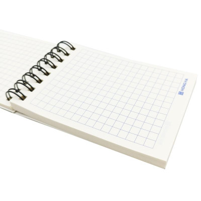 Sổ Lò Xo Oringa A7 Kẻ Ô Vuông 200 Trang 70gsm - Hồng Hà 4173 - Màu Xanh Lá