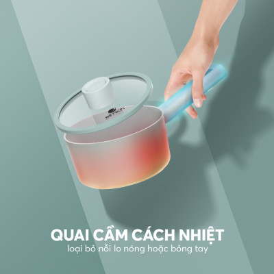 Nồi phủ sứ an toàn Elmich Verona EL-5525SK