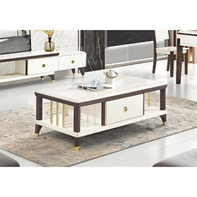 Bàn Sofa Mặt Đá Nhập Khẩu Juno Sofa HHP-BSF363-13