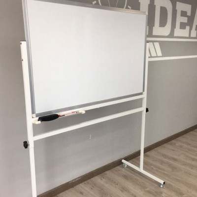 Bảng di động 1 mặt bút lông từ Hàn Quốc trắng Bavico nhiều kích thước tùy chọn