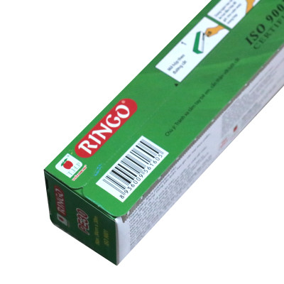 Màng bọc thực phẩm PE Ringo, An toàn, Dùng được trong tủ lạnh, lò vi sóng, có lưỡi cắt dạng trượt