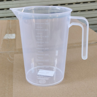  Ca Đong Định Lượng Pha Chế 1 Lit - Ca nhựa có chia vạch giúp đo lường dễ dàng