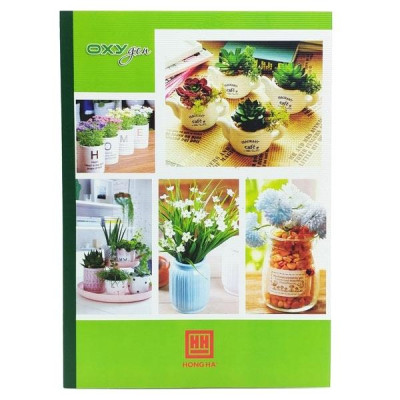 Combo 5 Vở Oxygen Kẻ Ngang 120 Trang - Hồng Hà 1091 (Mẫu Màu Giao Ngẫu Nhiên)