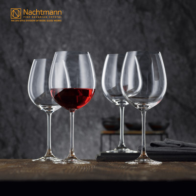 Bộ 4 ly rượu vang đỏ Nachtmann Vivendi - Hàng chính hãng Đức