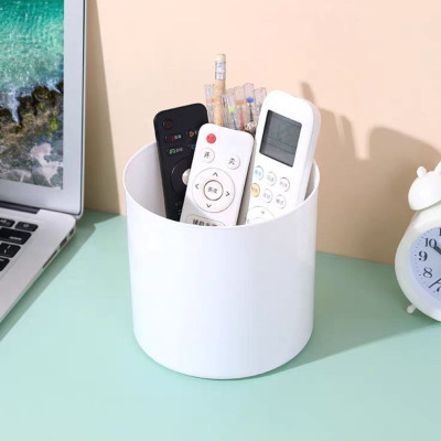 Hộp đựng khăn giấy phong cách Nhật Bản nắp gỗ basic hình trụ tròn