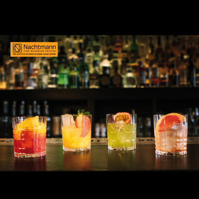 Bộ 4 ly pha lê Nachtmann Highland - Hàng chính hãng Đức