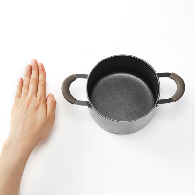 Nồi Lock&Lock Handycook LHD1142 Có Nắp Đậy 14cm - Màu Xám