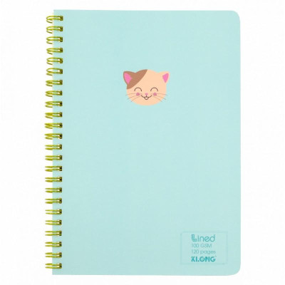 Sổ kẻ ngang lò xo kép A5 120 trang MS: 537