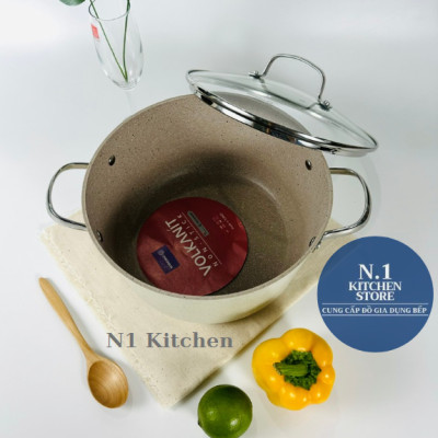 Nồi chống dính Korkmaz Granita- Thổ Nhỹ Kì - Hàng Chính Hãng 