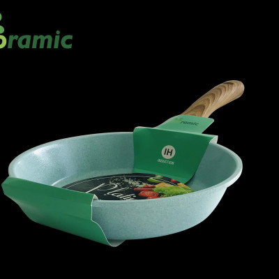 Chảo Chống Dính Ecoramic Platinum Vân Đá Đáy Từ  Chính Hãng Cao Cấp, Siêu Bền, Bảo hành sản phẩm 2 tháng