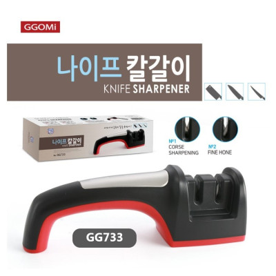 [HÀNG CHÍNH HÃNG] Mài dao 2 lưỡi mài sắc bén, tinh tế, mang lại sự bền bỉ cho lưỡi dao của gia đình GGOMi Hàn Quốc GG733
