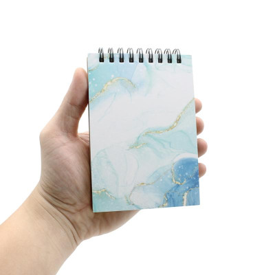 Sổ Lò Xo Bìa Cứng Marble B7 - Không Kẻ Có Chấm - 160 Trang 80gsm - The Sun 03