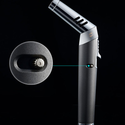 Vỏ Hột Quẹt Bật Lửa Gas Jobon ZB-317 Khò 1 Tia Vòi Xoay 50 Độ - Nhiều Màu