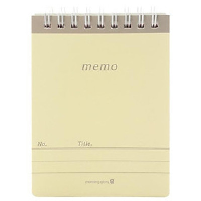 Sổ Ghi Chú Pastel Rainbow Lò Xo Trên - Morning Glory 83052