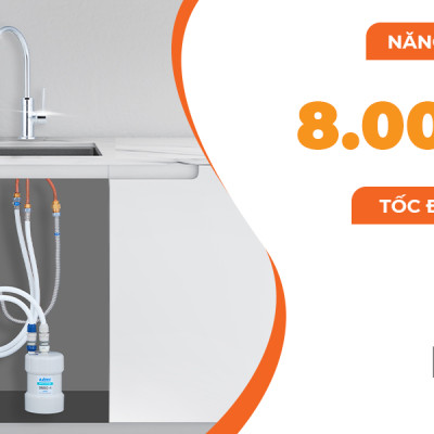 Máy lọc nước lắp dưới bồn rửa KITZ OSS-G4 (Made in Japan) - Hàng chính hãng