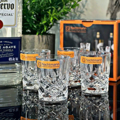  Set cốc Nachtmann Noblesse 100694 STAMPER 4 chi tiết ly rượu mạnh Hàng chính hãng
