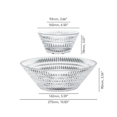 SET 3 BÁT NACHTMANN ETHNO BOWL 27CM và 16CM Hàng chính hãng