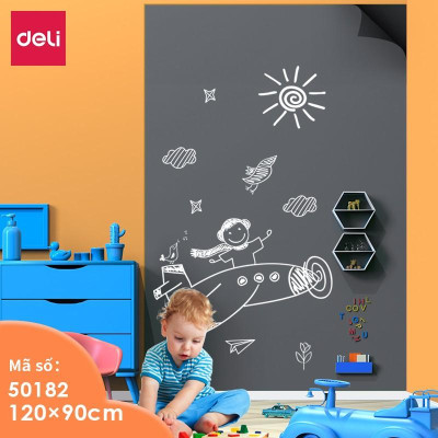 Bảng từ không viền học sinh Deli - 450x600mm - 3 Màu - 50180/50181/50182