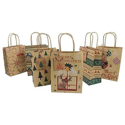 túi giấy đựng quà giáng sinh Noel, quà tặng, gói quà