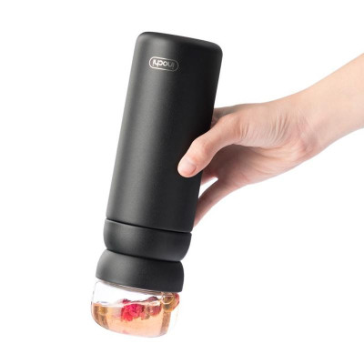 Bình Pha Trà Giữ Nhiệt Fuji Leaf 450 ml - Inochi HNK.BTFH.3585 (Mẫu Màu Giao Ngẫu Nhiên)