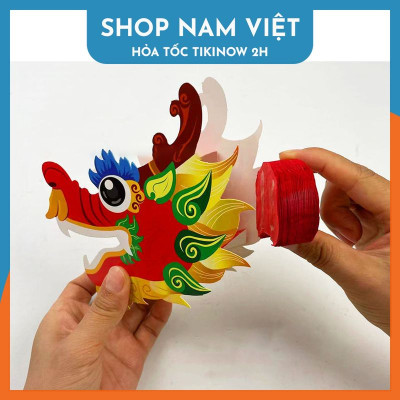 Rồng Giấy Trang Trí DIY Cỡ Lớn