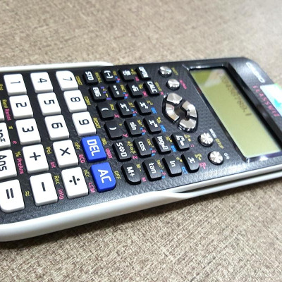 Máy Tính Casio FX 580 VN X - Màu Đen - Tặng Kèm 3 Bút Gel G01 0.5 mm (2 Mực Tím + 1 Mực Xanh)