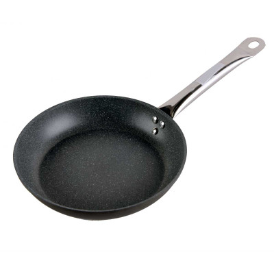 Chảo nhôm vân đá chống dính đáy từ Kangaroo KG663M( 28 cm) - Hàng chính hãng