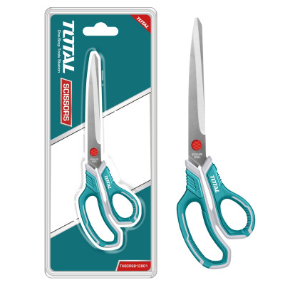 Kéo cắt đa dụng cầm tay 215mm - 275mm TOTAL - nhiều kích thước, chất liệu thép chuyên dụng, không gỉ, tay cầm nhựa chắc chắn