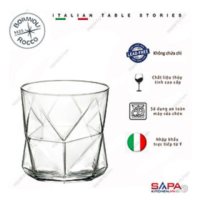 Bộ 12 ly thủy tinh Cassiopea 320ml -  Bormioli Rocco - Italy