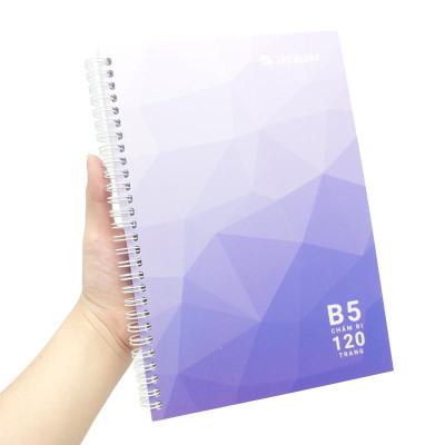 Sổ Lò Xo B5 Chấm 120 Trang 100gsm - Thiên Long MB-018