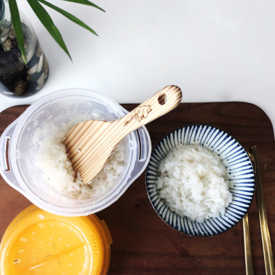 Hộp nấu cơm dùng trong lò vi sóng Inomata 900ml - Hàng nội địa Nhật Bản |#Made in Japan|