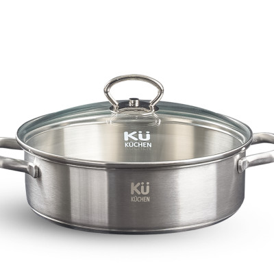 BỘ NỒI INOX KUCHEN 5 MÓN - Hàng Chính Hãng