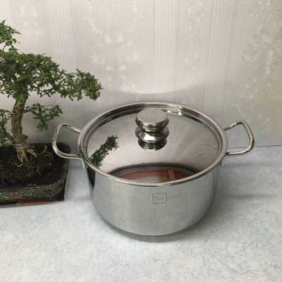 Nồi inox 3 đáy Fivestar FSN 24cm nắp inox - Hàng chính hãng