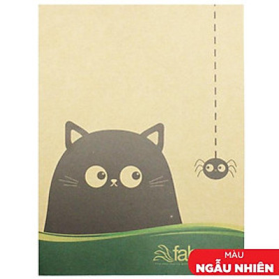 Tập Học Sinh Funny Cats 4 Ô Ly 100 Trang 100gsm - Fahasa 01 (Mẫu Màu Giao Ngẫu Nhiên)