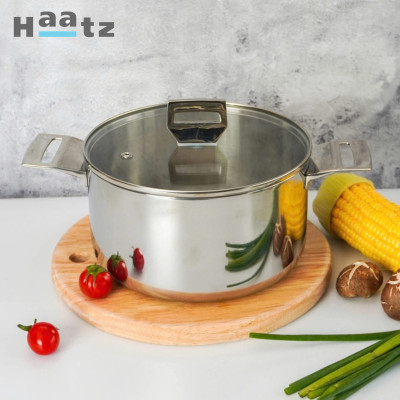 Nồi inox 316 đúc nguyên khối Hàn Quốc size 22cm dung tích 4.5L, bảo hành 5 năm